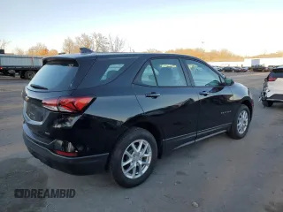 2024 Chevrolet Equinox LS with VIN 3GNAX5EG7RL274354, listed as a Copart auction lot 82383104 with 12,475 mi miles and Salvage Title. Bid and sale history available at carsss.com. Image 3.