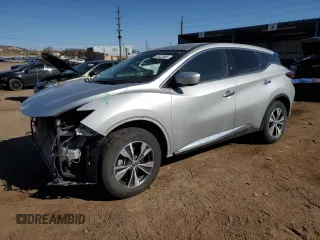 2023 Nissan Murano S with VIN 5N1AZ2AS8PC113446, listed as a Copart auction lot 52422565 with 44,866 mi miles and Salvage title. Bid and sale history available at DreamBid. Image 1.