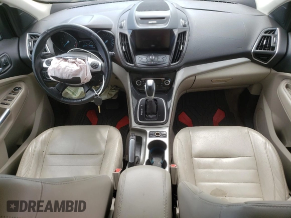 2013 Ford Escape SEL with VIN 1FMCU0HX5DUA81302, listed as a Copart auction lot 50839595 with 161,151 mi miles and Salvage title. Bid and sale history available at DreamBid. Image 8.