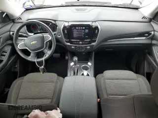 2019 Chevrolet Traverse LT Cloth z VIN 1GNEVGKW9KJ281947, wystawiony jako Copart lot #55349625 z przebiegiem 86 559 mil mil oraz Szkoda całkowita • Salvage title. Historia ofert i sprzedaży dostępna na DreamBid. Obrazek 8.