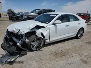 2021 Cadillac CT4 Premium Luxury z VIN 1G6DB5RK0M0144203, wystawiony jako Copart lot #57677105 z przebiegiem 63 116 mil mil oraz Szkoda całkowita • Salvage title. Historia ofert i sprzedaży dostępna na DreamBid. Obrazek 1.