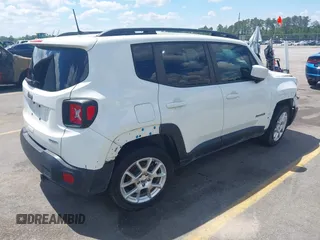 2019 Jeep Renegade Latitude with VIN ZACNJABB9KPK20061, listed as a IAAI auction lot 42253211 with 123,024 mi miles and . Bid and sale history available at DreamBid. Image 4.
