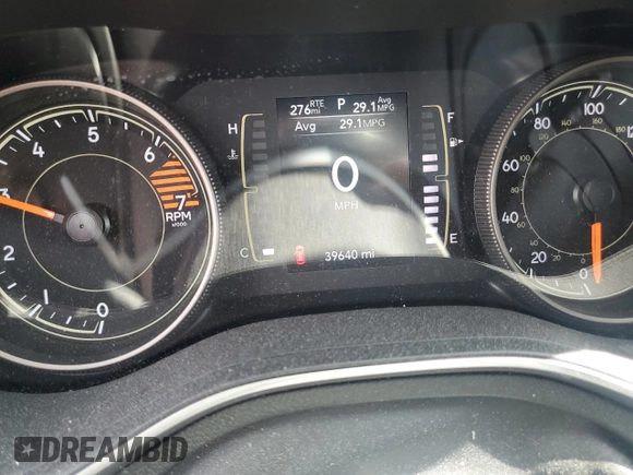 2019 Jeep Cherokee Latitude Plus with VIN 1C4PJMLB3KD405121, listed as a Copart auction lot 55974375 with 39,640 mi miles and Salvage title. Bid and sale history available at DreamBid. Image 9.