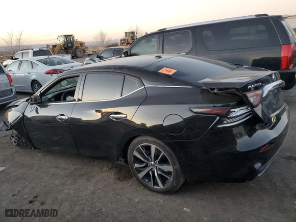 2021 Nissan Maxima SV with VIN 1N4AA6CV6MC512027, listed as a Copart auction lot 85997454 with 0 mi miles and Salvage Title. Bid and sale history available at carsss.com. Image 2.