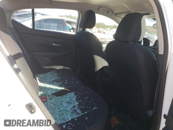 2022 Nissan Sentra SV with VIN 3N1AB8CV6NY235328, listed as a Copart auction lot 82178844 with 57,413 mi miles and Salvage Title. Bid and sale history available at DreamBid. Image 10.