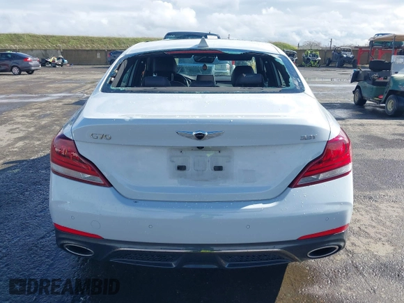 2019 Genesis G70 Dynamic with VIN KMTG34LE2KU032479, listed as a IAAI auction lot 41561604 with 68,098 mi miles and . Bid and sale history available at DreamBid. Image 16.
