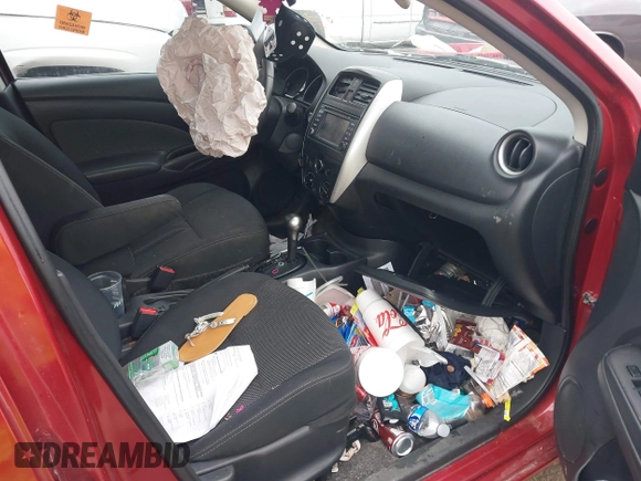 2016 Nissan Versa SV with VIN 3N1CN7APXGL903940, listed as a IAAI auction lot 41276464 with 1 mi miles. Bid and sale history available at carsss.com. Image 5.