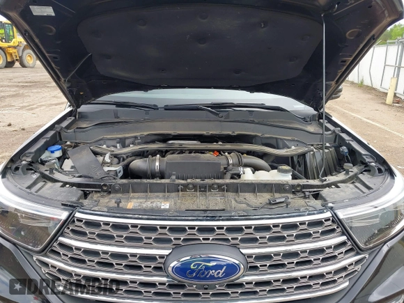 2021 Ford Explorer King Ranch z VIN 1FM5K7LC9MGC20146, wystawiony jako IAAI lot #42121400 z przebiegiem 20 931 mil mil oraz . Historia ofert i sprzedaży dostępna na DreamBid. Obrazek 10.