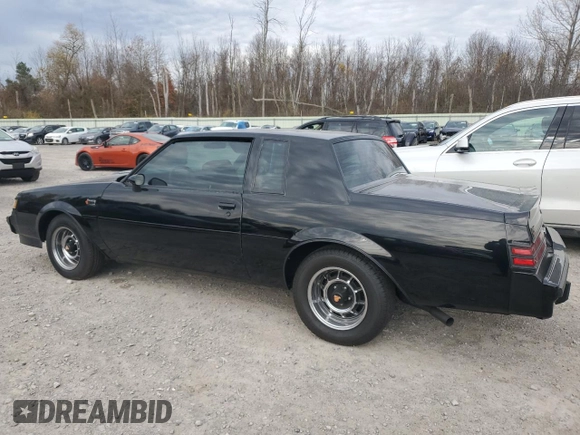 1986 Buick Regal with VIN 1G4GK4771GP230212, listed as a Copart auction lot 76788864 with 95,621 mi miles and Salvage Title. Bid and sale history available at DreamBid. Image 2.