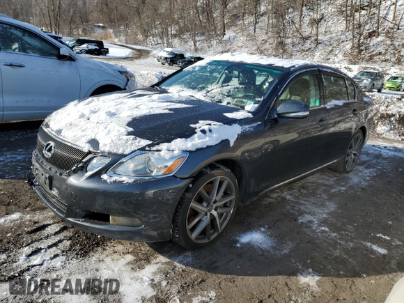 2011 Lexus GS 350 with VIN JTHCE1KS5B0028834, listed as a Copart auction lot 41732175 with 179,645 mi miles and Salvage Title. Bid and sale history available at carsss.com. Image 1.
