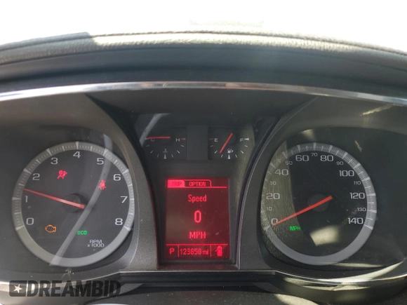 2015 GMC Terrain SLE with VIN 2GKALMEK8F6276167, listed as a Copart auction lot 61012415 with 123,858 mi miles and Salvage title. Bid and sale history available at DreamBid. Image 9.