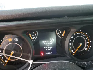 2024 Jeep Wrangler Sport S z VIN 1C4PJXAN9RW138743, wystawiony jako Copart lot #75490194 z przebiegiem 16 573 mil mil oraz Szkoda całkowita • Salvage title. Historia ofert i sprzedaży dostępna na DreamBid. Obrazek 9.