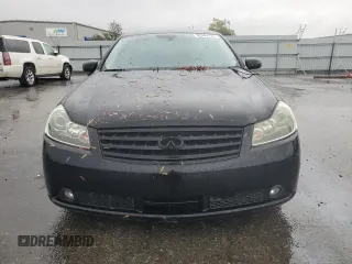 2007 Infiniti M45 Sdn with VIN JNKBY01E97M401463, listed as a Copart auction lot 82040734 with 115,282 mi miles and Salvage Title. Bid and sale history available at carsss.com. Image 5.