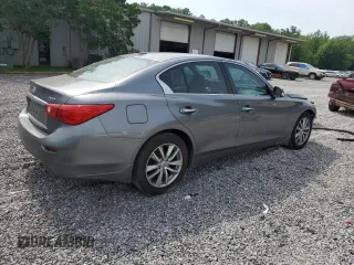 2015 Infiniti Q50 z VIN JN1BV7AR4FM393747, wystawiony jako Copart lot #59735735 z przebiegiem 234 354 mil mil oraz Szkoda całkowita • Salvage title. Historia ofert i sprzedaży dostępna na DreamBid. Obrazek 3.