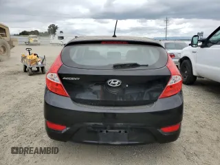 2015 Hyundai Accent GS with VIN KMHCT5AEXFU222568, listed as a Copart auction lot 54870675 with 118,914 mi miles and Clean Title. Bid and sale history available at carsss.com. Image 6.