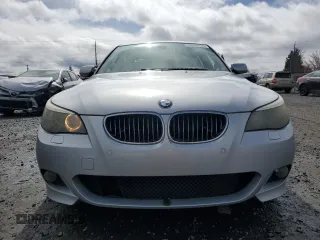 2008 BMW 5 Series 550i with VIN WBANW53598CT48301, listed as a Copart auction lot 48966175 with 221,277 mi miles and Clean Title. Bid and sale history available at carsss.com. Image 5.