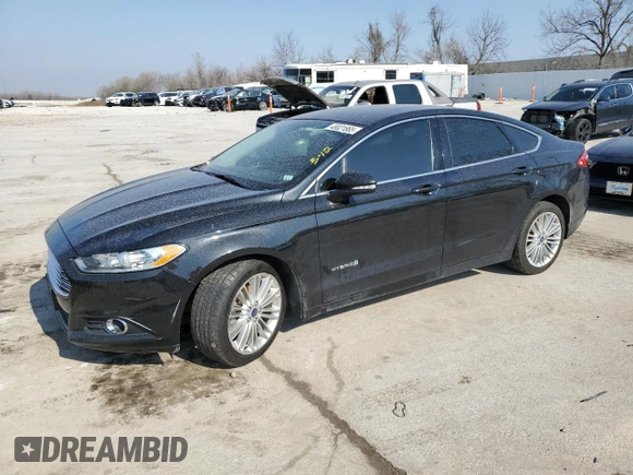 2014 Ford Fusion SE Hybrid with VIN 3FA6P0LU4ER343718, listed as a Copart auction lot 48021865 with 105,282 mi miles and Salvage Title. Bid and sale history available at carsss.com. Image 1.