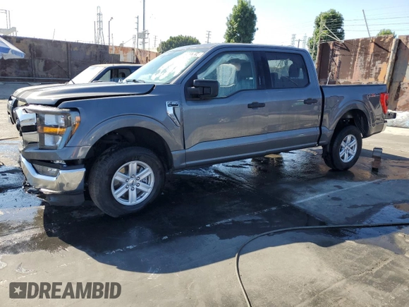 2023 Ford F-150 XL with VIN 1FTEW1EB3PKD84620, listed as a Copart auction lot 69037014 with 6,947 mi miles and Clean Title. Bid and sale history available at carsss.com. Image 1.