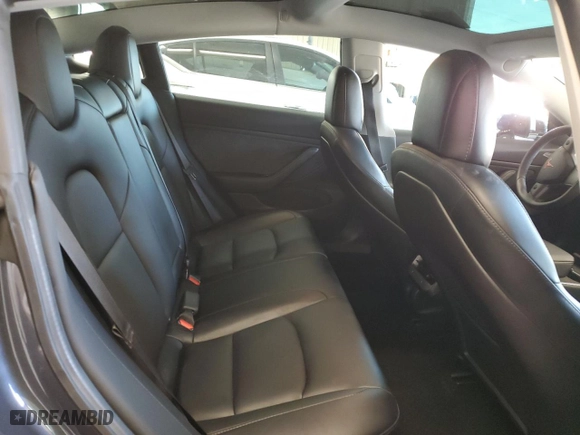 2019 Tesla Model 3 Long Range with VIN 5YJ3E1EB5KF453064, listed as a Copart auction lot 52287055 with 84,172 mi miles and Salvage Title. Bid and sale history available at carsss.com. Image 10.