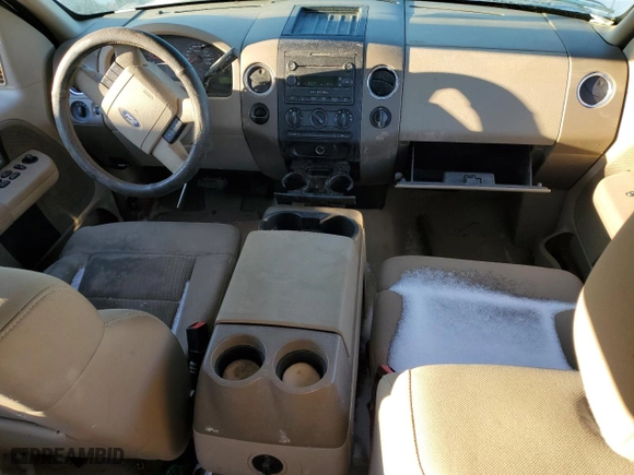 2005 Ford F-150 XLT with VIN 1FTPW12575FB16974, listed as a Copart auction lot 45990215 with 135,882 mi miles and Salvage Title. Bid and sale history available at carsss.com. Image 8.