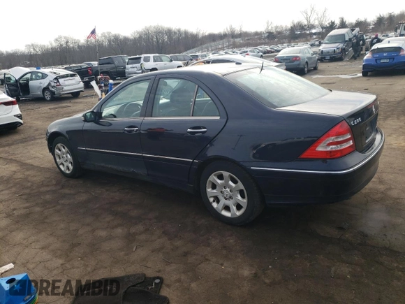 2006 Mercedes-Benz C 280 Luxury with VIN WDBRF92H66F809018, listed as a Copart auction lot 46589205 with 170,541 mi miles and Salvage Title. Bid and sale history available at DreamBid. Image 2.
