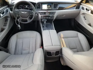 2018 Genesis G80 3.8L with VIN KMHGN4JE7JU270592, listed as a Copart auction lot 77489614 with 42,791 mi miles and Salvage Title. Bid and sale history available at carsss.com. Image 8.