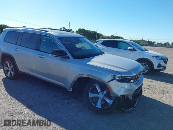 2022 Jeep Grand Cherokee Limited with VIN 1C4RJJBGXN8528951, listed as a IAAI auction lot 41819945 with 36,498 mi miles and . Bid and sale history available at DreamBid. Image 1.