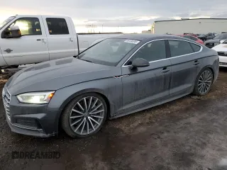 2018 Audi A5 Sportback Prestige with VIN WAUFNCF57JA092622, listed as a Copart auction lot 88496595 with 65,268 mi miles and Salvage Title. Bid and sale history available at carsss.com. Image 1.