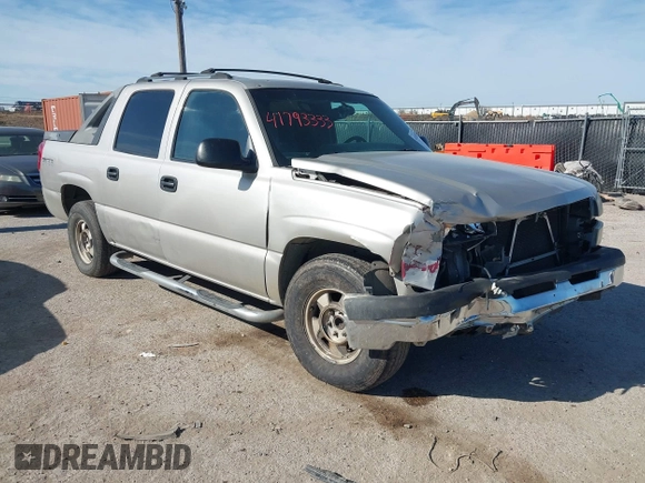2004 Chevrolet Avalanche Z66 with VIN 3GNEC12T74G264660, listed as a IAAI auction lot 41793333 with 261,440 mi miles and . Bid and sale history available at DreamBid. Image 1.