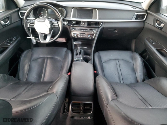 2019 Kia Optima EX with VIN 5XXGU4L19KG368113, listed as a Copart auction lot 42604615 with 58,392 mi miles and Salvage Title. Bid and sale history available at carsss.com. Image 8.