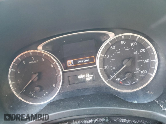 2013 Infiniti JX35 with VIN 5N1AL0MM8DC339713, listed as a Copart auction lot 50605525 with 106,036 mi miles and Salvage Title. Bid and sale history available at carsss.com. Image 9.