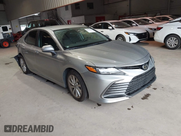 2023 Toyota Camry LE with VIN 4T1C11AK6PU092066, listed as a IAAI auction lot 41978113 with 53,471 mi miles. Bid and sale history available at carsss.com. Image 1.