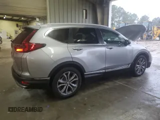 2021 Honda CR-V Touring with VIN 2HKRW1H93MH415496, listed as a Copart auction lot 84405844 with 18,003 mi miles and Salvage Title. Bid and sale history available at carsss.com. Image 3.