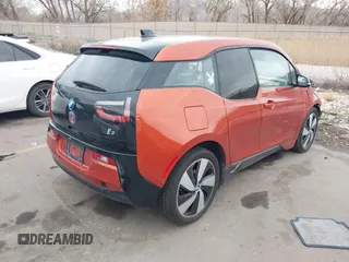 2015 BMW i3 with VIN WBY1Z4C53FV505033, listed as a IAAI auction lot 41464532 with 1 mi miles. Bid and sale history available at carsss.com. Image 4.