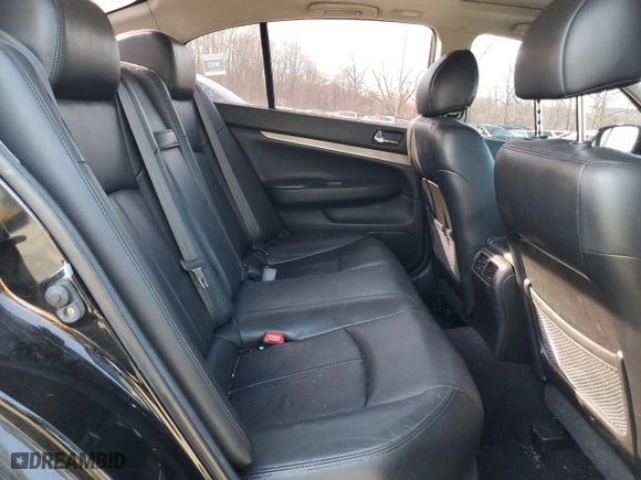 2013 Infiniti G37 Sedan x with VIN JN1CV6AR0DM767931, listed as a Copart auction lot 49295675 with 132,531 mi miles and Salvage Title. Bid and sale history available at carsss.com. Image 10.