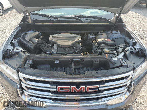 2022 GMC Acadia SLT with VIN 1GKKNMLS9NZ116075, listed as a Copart auction lot 58887355 with 33,516 mi miles and Salvage title. Bid and sale history available at DreamBid. Image 12.
