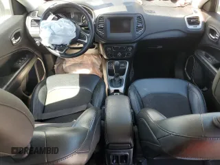 2019 Jeep Compass Latitude with VIN 3C4NJCBB7KT855237, listed as a Copart auction lot 49662255 with 30,672 mi miles and Non repairable. Bid and sale history available at DreamBid. Image 8.