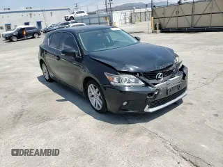 2016 Lexus CT 200h with VIN JTHKD5BH1G2264547, listed as a Copart auction lot 54964895 with 57,305 mi miles and Salvage Title. Bid and sale history available at carsss.com. Image 13.
