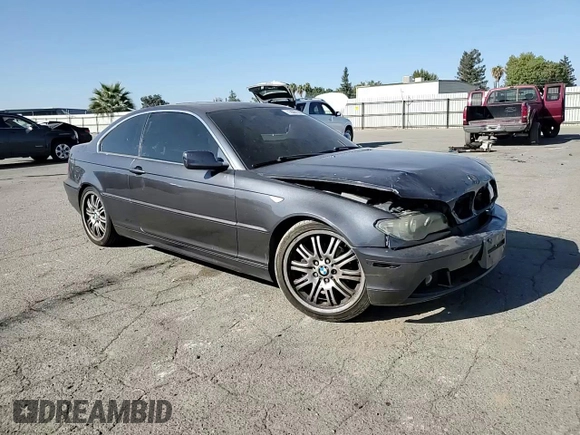 2006 BMW 3 Series 325Ci with VIN WBABD33406PM51200, listed as a Copart auction lot 71806144 with 121,350 mi miles and Salvage Title. Bid and sale history available at carsss.com. Image 10.