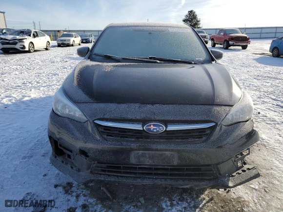 2022 Subaru Impreza with VIN 4S3GTAA68N1725779, listed as a Copart auction lot 44722785 with 57,464 mi miles and Salvage Title. Bid and sale history available at carsss.com. Image 5.