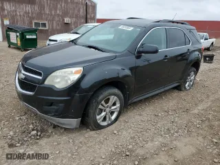 2010 Chevrolet Equinox LT w/1LT with VIN 2CNALDEW7A6328228, listed as a Copart auction lot 46034864 with 195,160 mi miles and Salvage Title. Bid and sale history available at carsss.com. Image 1.