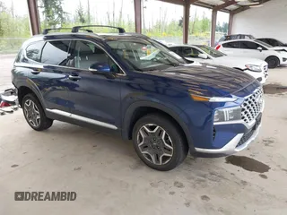 2023 Hyundai Santa Fe Limited with VIN 5NMS4DALXPH486503, listed as a IAAI auction lot 42150944 with 17,197 mi miles and . Bid and sale history available at DreamBid. Image 1.