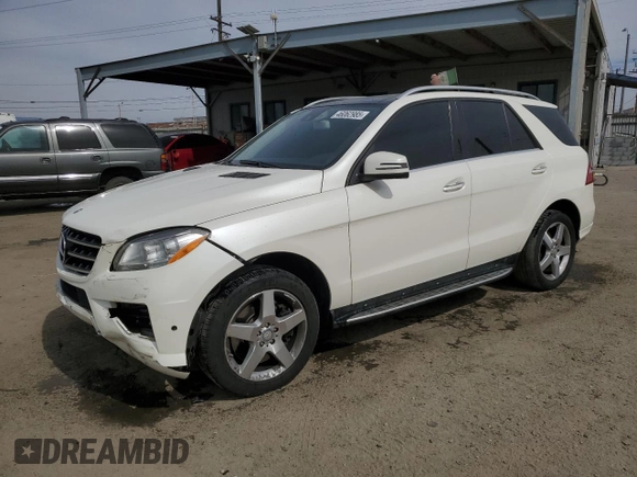 2013 Mercedes-Benz M 550 with VIN 4JGDA7DB5DA236934, listed as a Copart auction lot 46062985 with 98,768 mi miles and Salvage title. Bid and sale history available at DreamBid. Image 1.