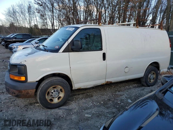 2010 Chevrolet Express Cargo with VIN 1GCZGFBA9A1128647, listed as a Copart auction lot 79081104 with 267,604 mi miles and Clean title. Bid and sale history available at DreamBid. Image 1.