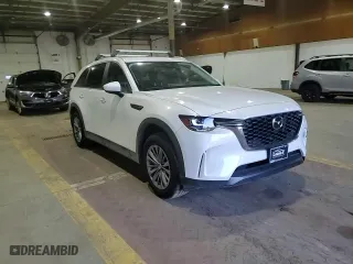 2024 Mazda CX-90 3.3 Turbo Select with VIN JM3KKAHD9R1132558, listed as a Copart auction lot 69250334 with 4,481 mi miles and Salvage Title. Bid and sale history available at carsss.com. Image 14.