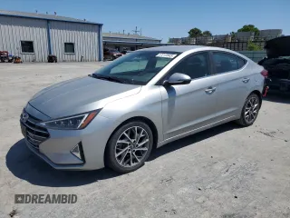2020 Hyundai Elantra SEL with VIN 5NPD84LF9LH565159, listed as a Copart auction lot 57213945 with 80,481 mi miles and Salvage title. Bid and sale history available at DreamBid. Image 1.