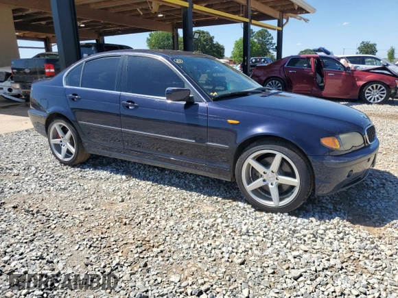 2005 BMW 3 Series 330xi with VIN WBAEW53495PN37185, listed as a Copart auction lot 56757665 with 123,515 mi miles and Salvage title. Bid and sale history available at DreamBid. Image 4.