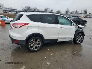 2013 Ford Escape SEL with VIN 1FMCU9HX9DUB17366, listed as a Copart auction lot 44166945 with 160,033 mi miles and Salvage Title. Bid and sale history available at carsss.com. Image 3.