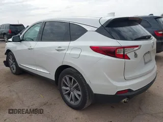 2021 Acura RDX w/Technology Package with VIN 5J8TC1H51ML022573, listed as a IAAI auction lot 41893265 with 56,516 mi miles. Bid and sale history available at carsss.com. Image 3.
