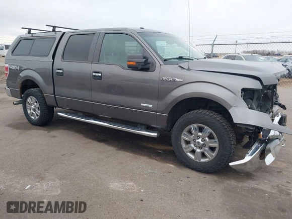 2012 Ford F-150 XL with VIN 1FTFW1ET0CKE35059, listed as a IAAI auction lot 41843853 with 183,544 mi miles. Bid and sale history available at carsss.com. Image 1.